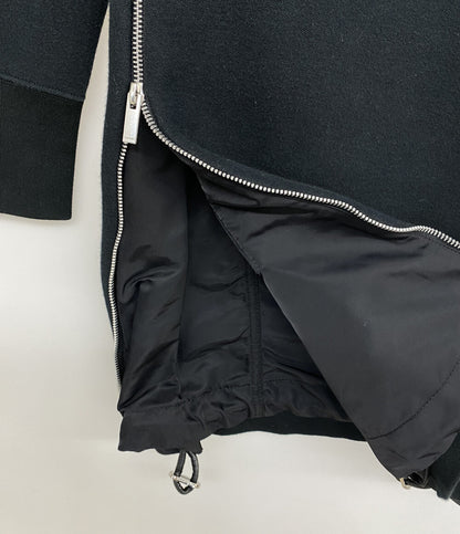 sacai 長袖ワンピース ブラック 19-04779 レディース SIZE 1 サカイ