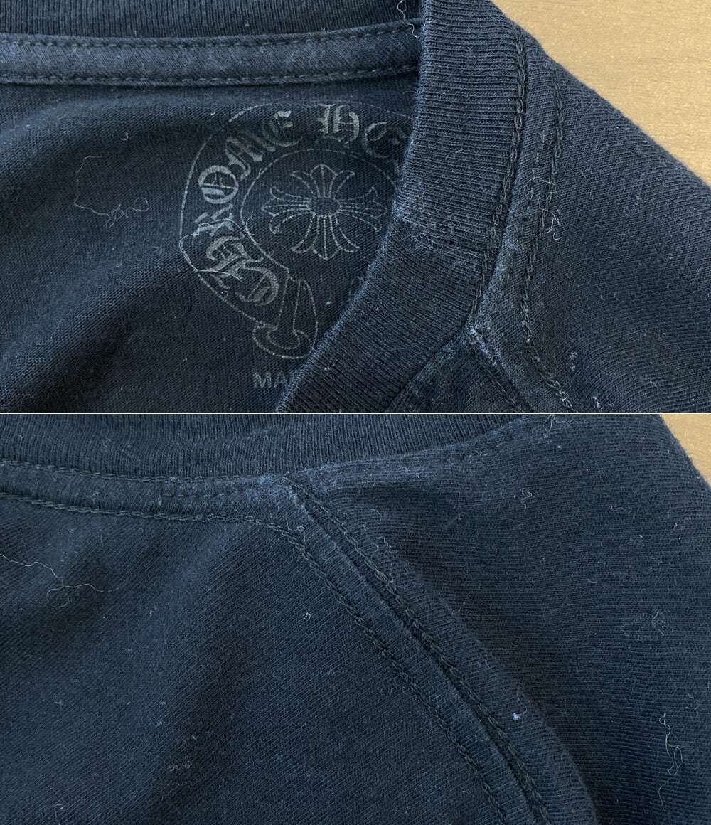 CHROME HEARTS 長袖Ｔシャツ セメタリークロスL STシャツ レディース SIZE M クロムハーツ