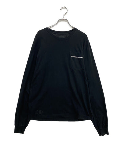 CHROME HEARTS 長袖Ｔシャツ セメタリークロスL STシャツ レディース SIZE M クロムハーツ