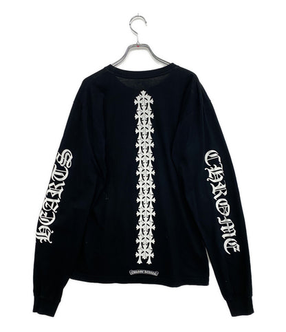 CHROME HEARTS 長袖Ｔシャツ セメタリークロスL STシャツ レディース SIZE M クロムハーツ