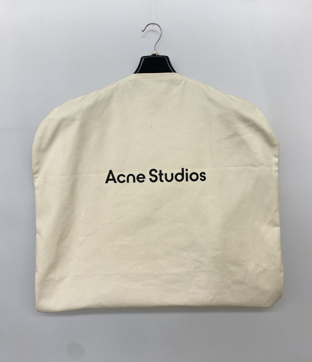 美品 Acne Studios ジャケット Double Breasted Belted Jacket BLACK レディース SIZE 32 アクネストゥディオズ