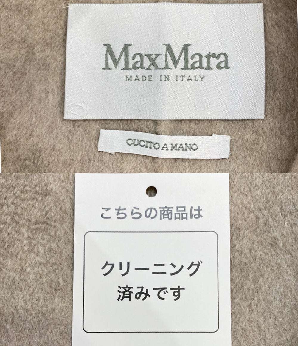 MAX MARA カシミヤコート ダブル CUCITO A MANO レディース SIZE 42 マックスマーラ