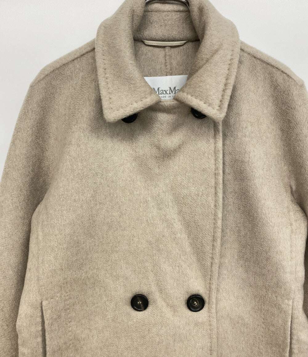 MAX MARA カシミヤコート ダブル CUCITO A MANO レディース SIZE 42 マックスマーラ