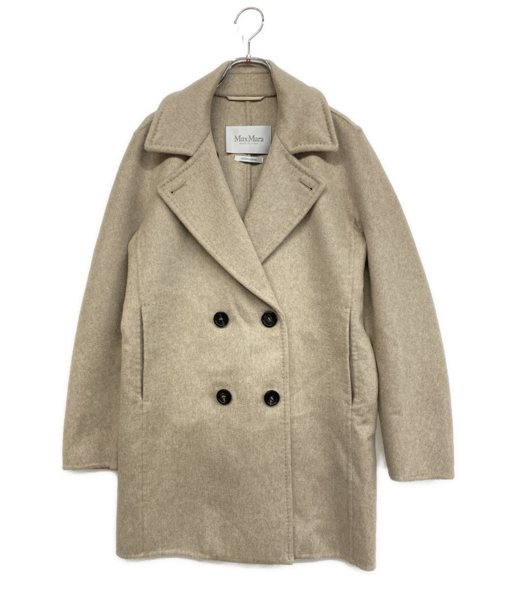 MAX MARA カシミヤコート ダブル CUCITO A MANO レディース SIZE 42 マックスマーラ