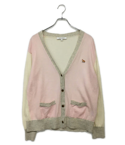 MAISON KITSUNE カーディガン ニット MW00505KT1036 レディース SIZE L メゾンキツネ