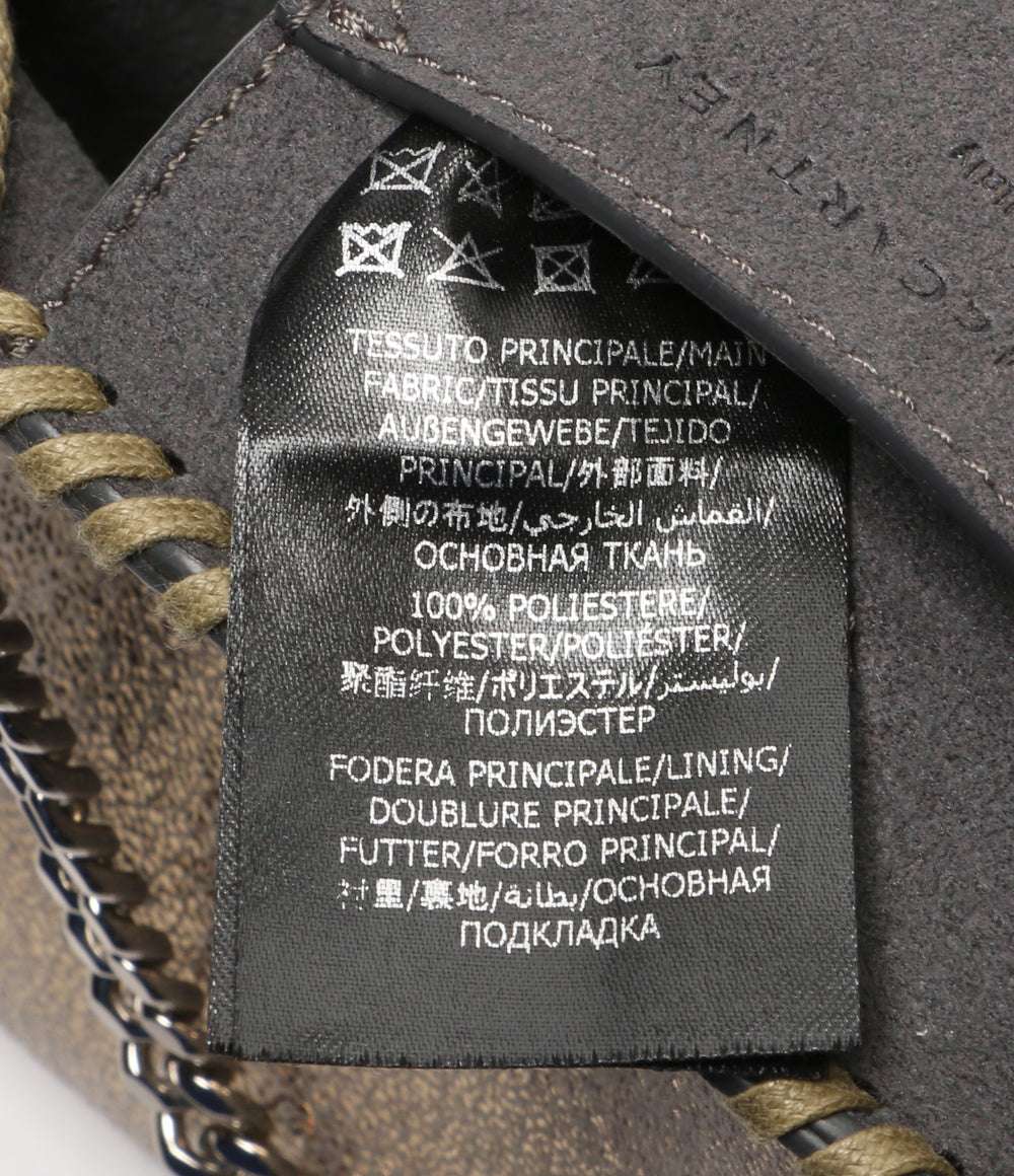 STELLA McCARTNEY ショルダー付ミニハンドバッグ メタリックシルバー PO1002768 レディース ステラマッカートニー