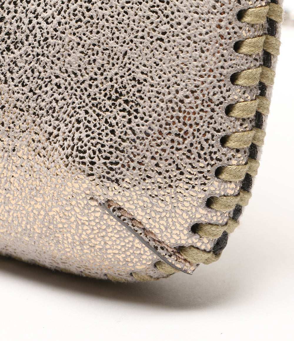 STELLA McCARTNEY ショルダー付ミニハンドバッグ メタリックシルバー PO1002768 レディース ステラマッカートニー