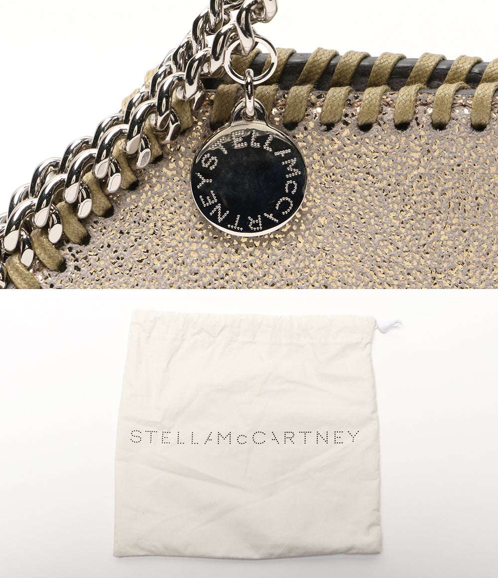 STELLA McCARTNEY ショルダー付ミニハンドバッグ メタリックシルバー PO1002768 レディース ステラマッカートニー