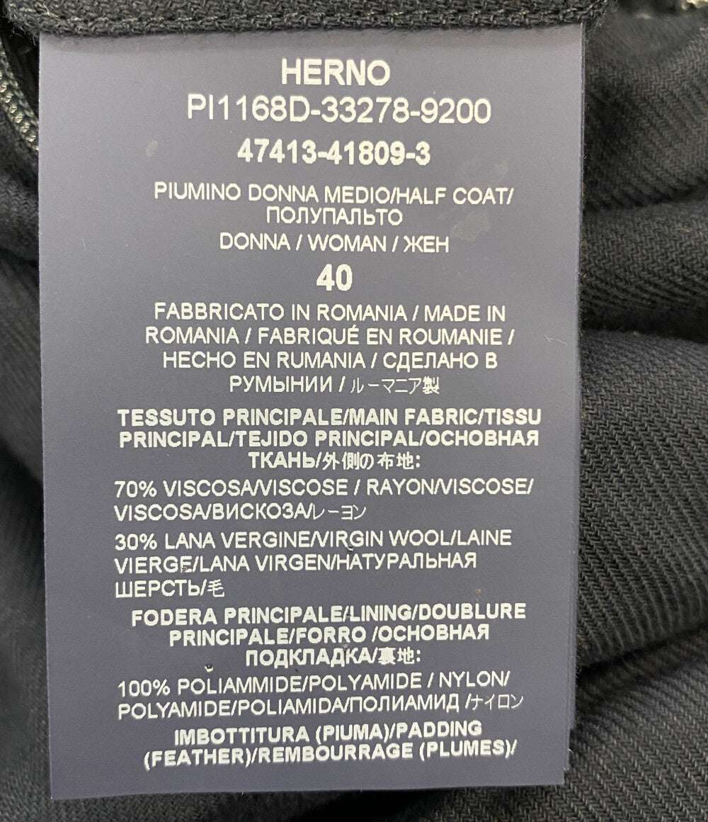HERNO コート NORFOLK レディース SIZE 40 ヘルノ