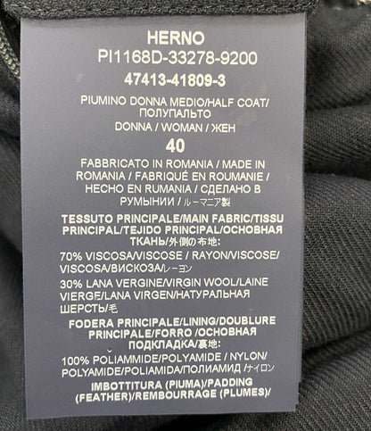 HERNO コート NORFOLK レディース SIZE 40 ヘルノ