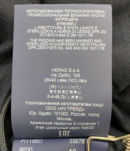 HERNO コート NORFOLK レディース SIZE 40 ヘルノ