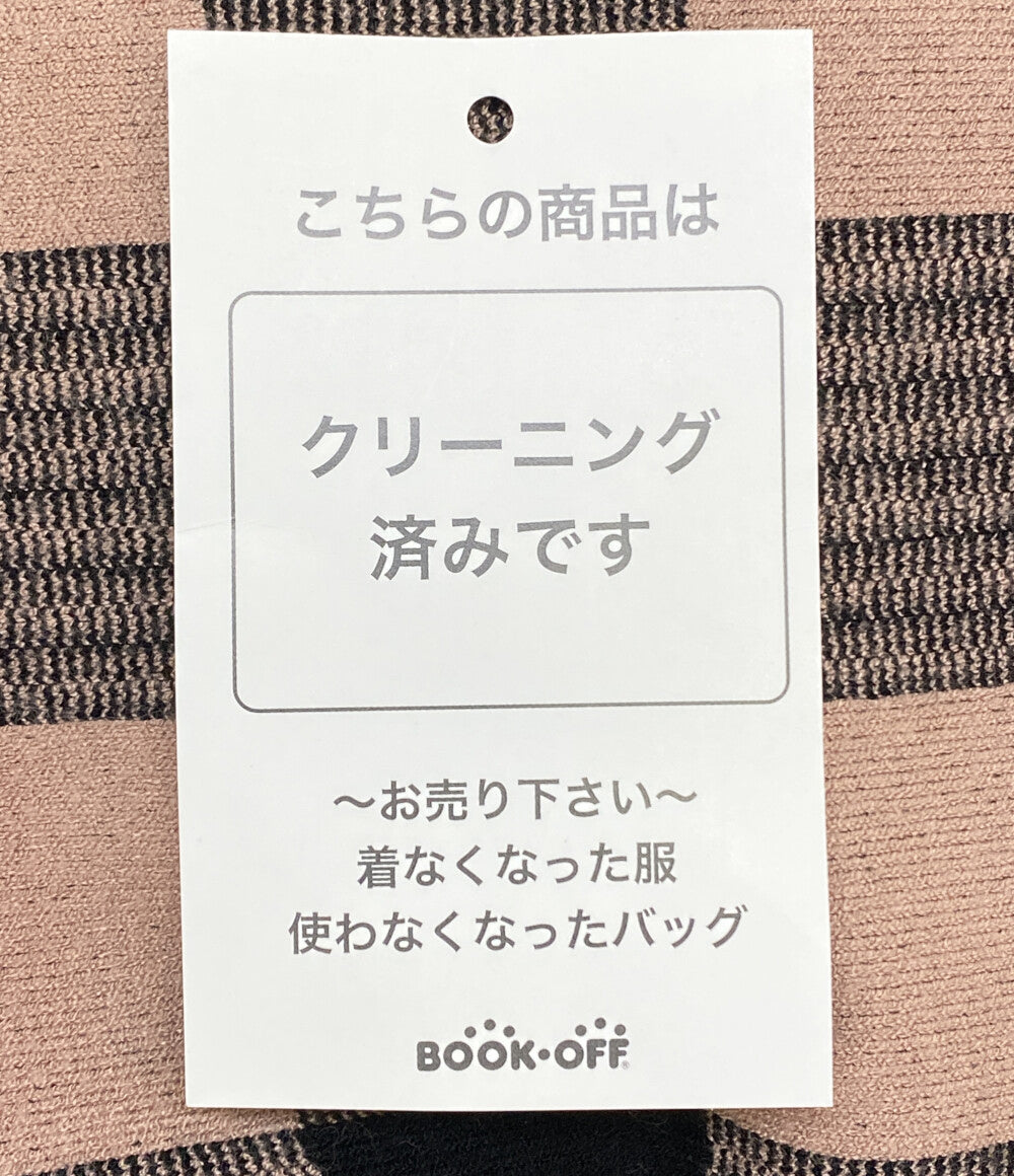 ANAYI ノースリーブワンピース ANTONINO VALENTI ピンク×ブラック チェック レディース SIZE 38 アナイ