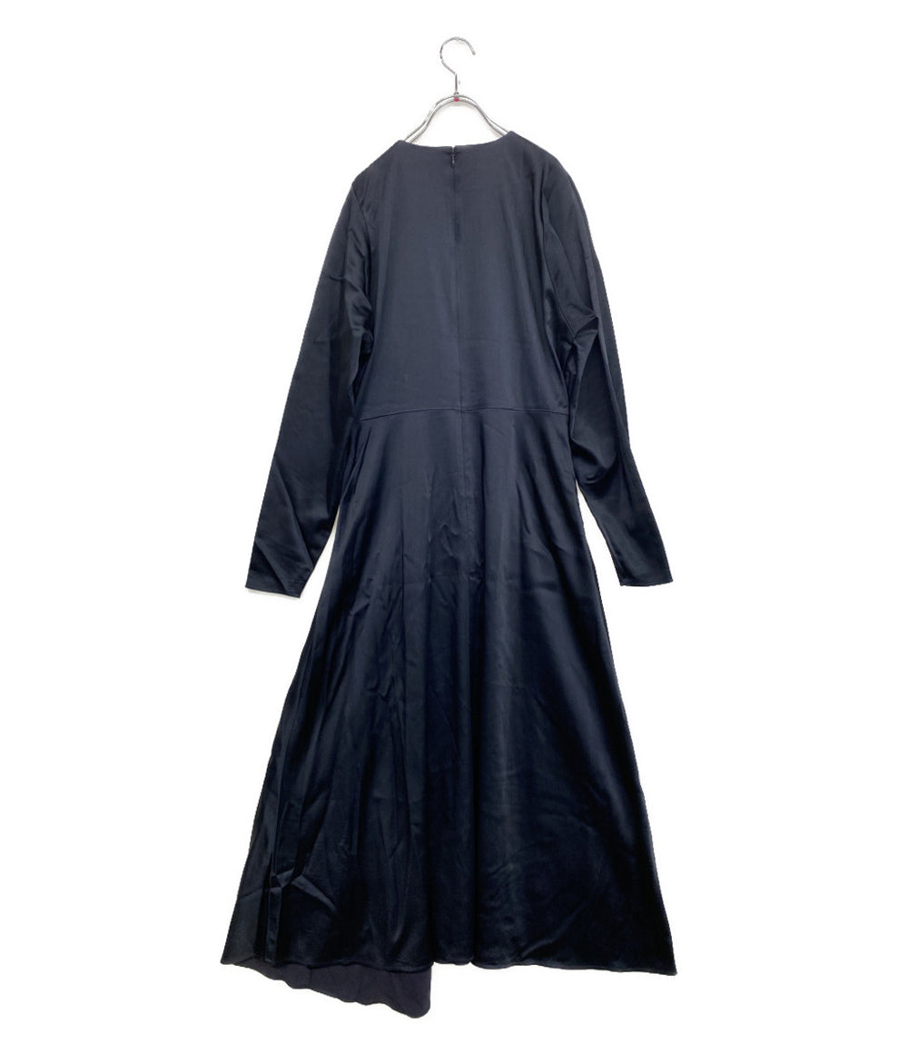 CYCLAS シクラス 長袖ワンピース 22ss ネイビー 22SS70PA レディース SIZE -