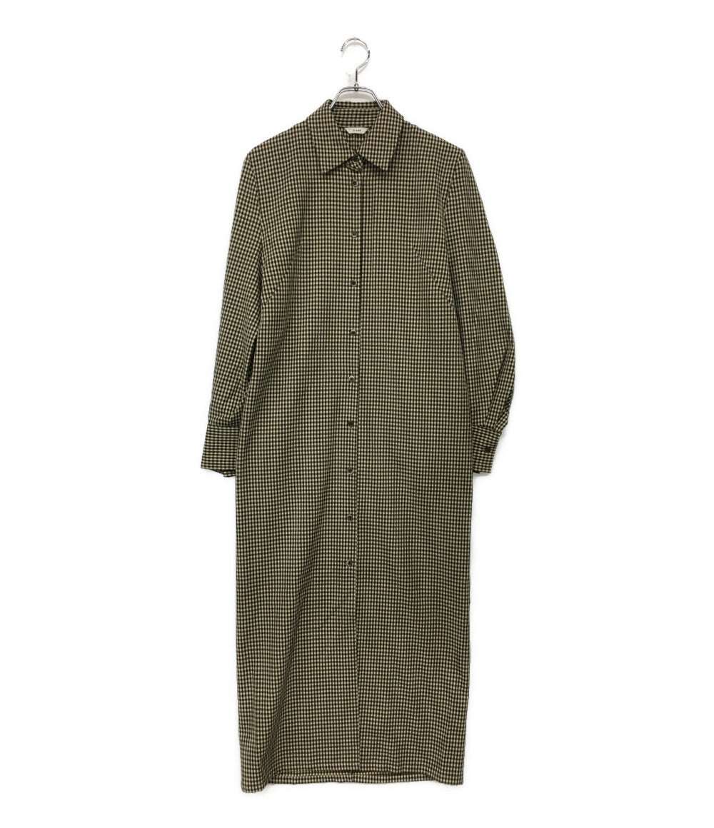 CLANE 長袖シャツワンピース チェック 17112-5352 レディース SIZE - クラネ