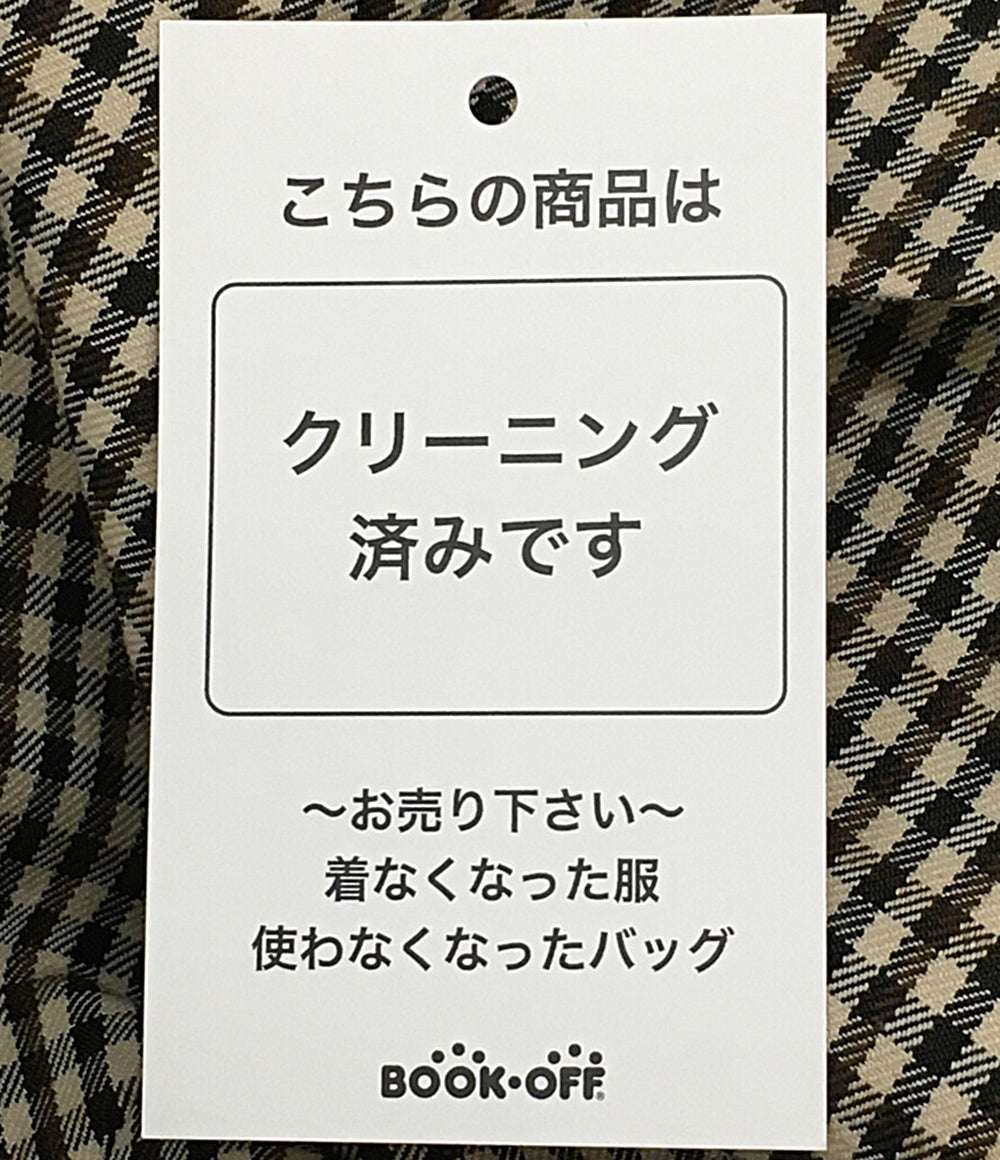 CLANE 長袖シャツワンピース チェック 17112-5352 レディース SIZE - クラネ