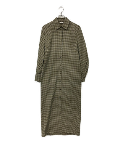 CLANE 長袖シャツワンピース チェック 17112-5352 レディース SIZE - クラネ