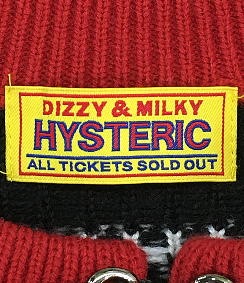 HYSTERIC GLAMOUR カーディガン ニット 01243ND09 メンズ SIZE F ヒステリックグラマー