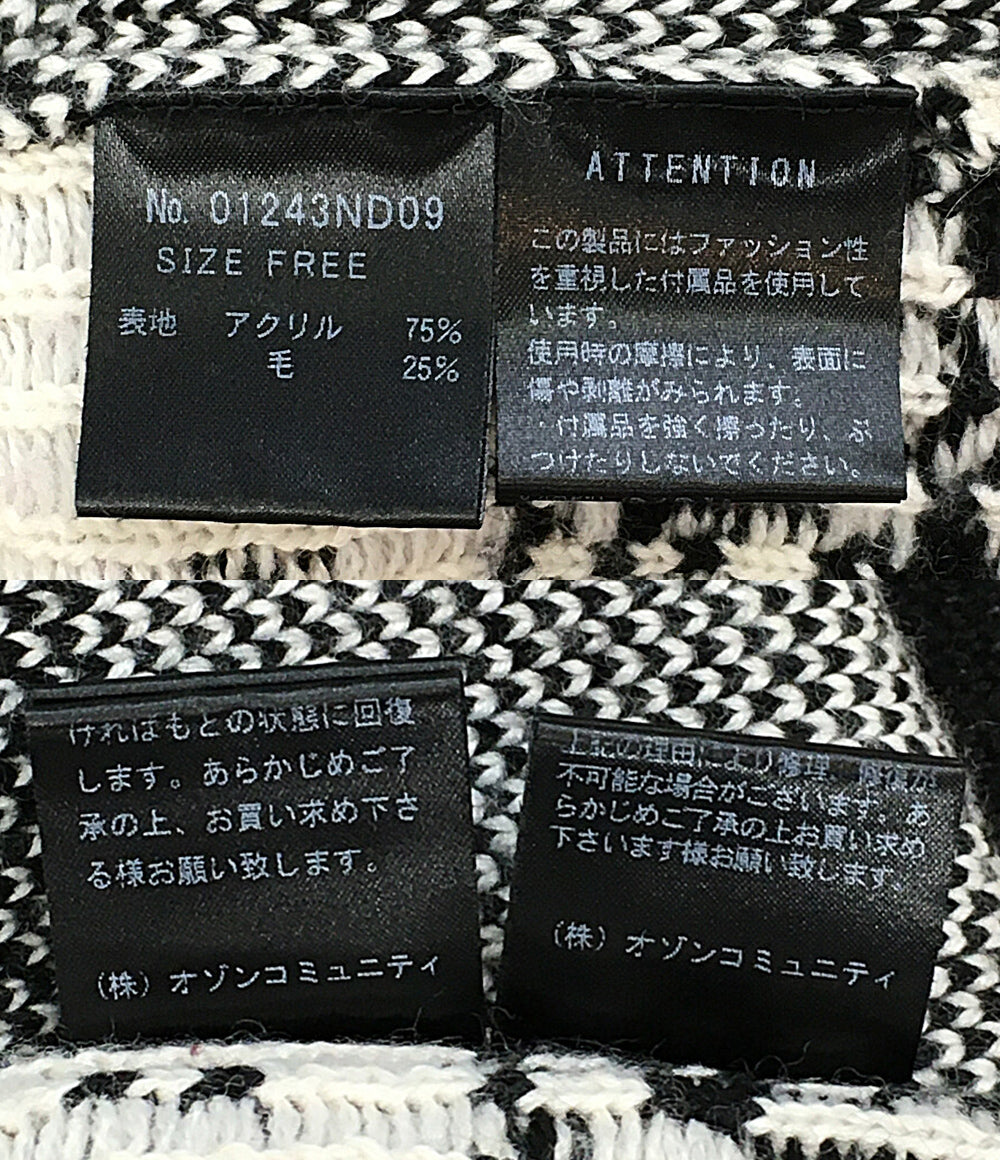 HYSTERIC GLAMOUR カーディガン ニット 01243ND09 メンズ SIZE F