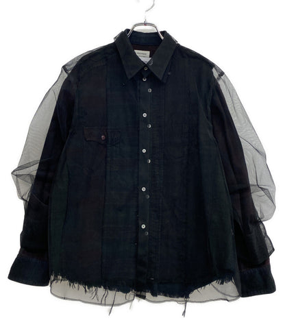 CHIKA KISADA MIYAGI HIDETAKA チカキサダ ミヤギヒデタカ 長袖シャツ CB-25118 レディース SIZE １