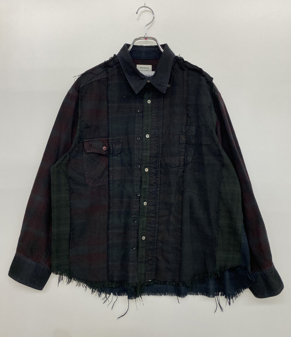 CHIKA KISADA MIYAGI HIDETAKA チカキサダ ミヤギヒデタカ 長袖シャツ CB-25118 レディース SIZE １