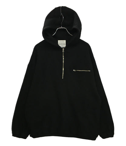 INSCRIRE アンスクリア パーカー Freece Hoodie 24AW I24AW-BC92BL レディース SIZE L
