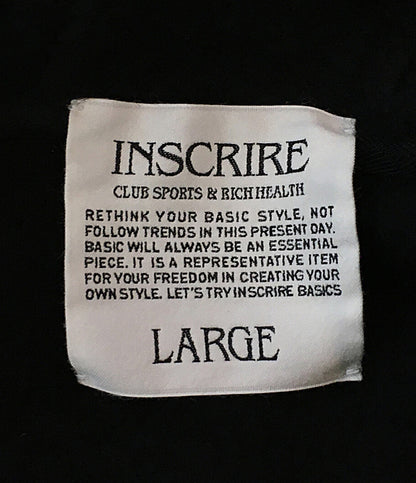 INSCRIRE アンスクリア パーカー Freece Hoodie 24AW I24AW-BC92BL レディース SIZE L