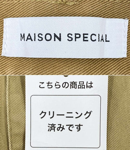 MAISON SPECIAL メゾンスペシャル パンツ ベルッテットカード パッチワーク レディース SIZE 36