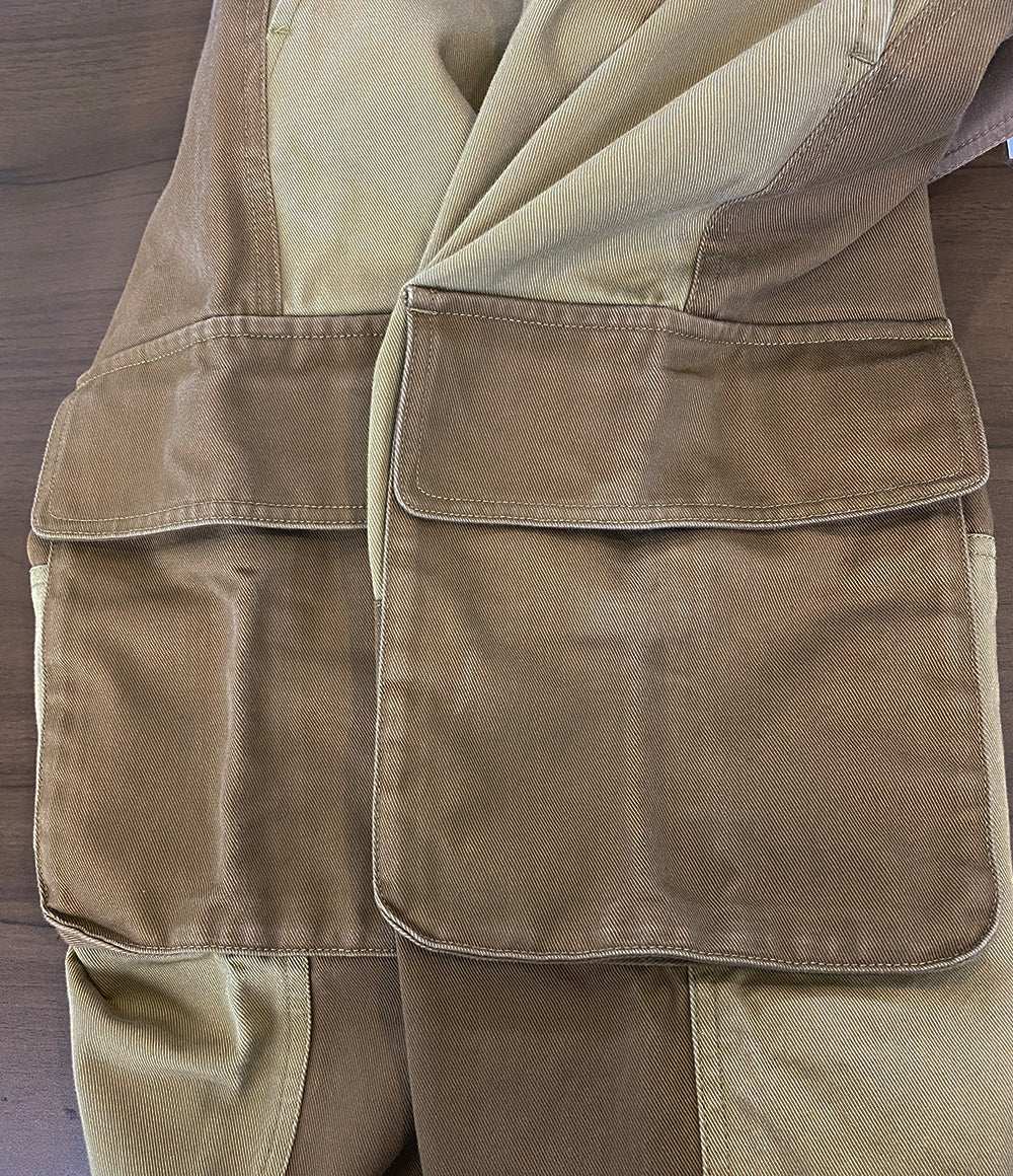 MAISON SPECIAL メゾンスペシャル パンツ ベルッテットカード パッチワーク レディース SIZE 36