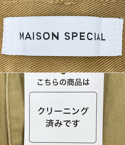 MAISON SPECIAL メゾンスペシャル パンツ ベルッテットカード パッチワーク レディース SIZE 36
