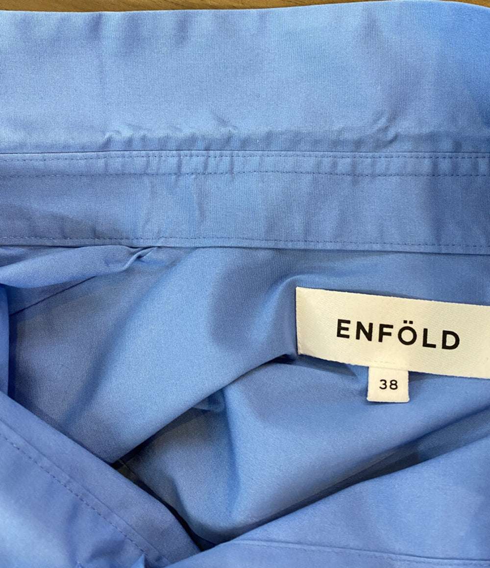 ENFOLD 長袖シャツ 300ES330-3240 レディース SIZE 38 エンフォルド