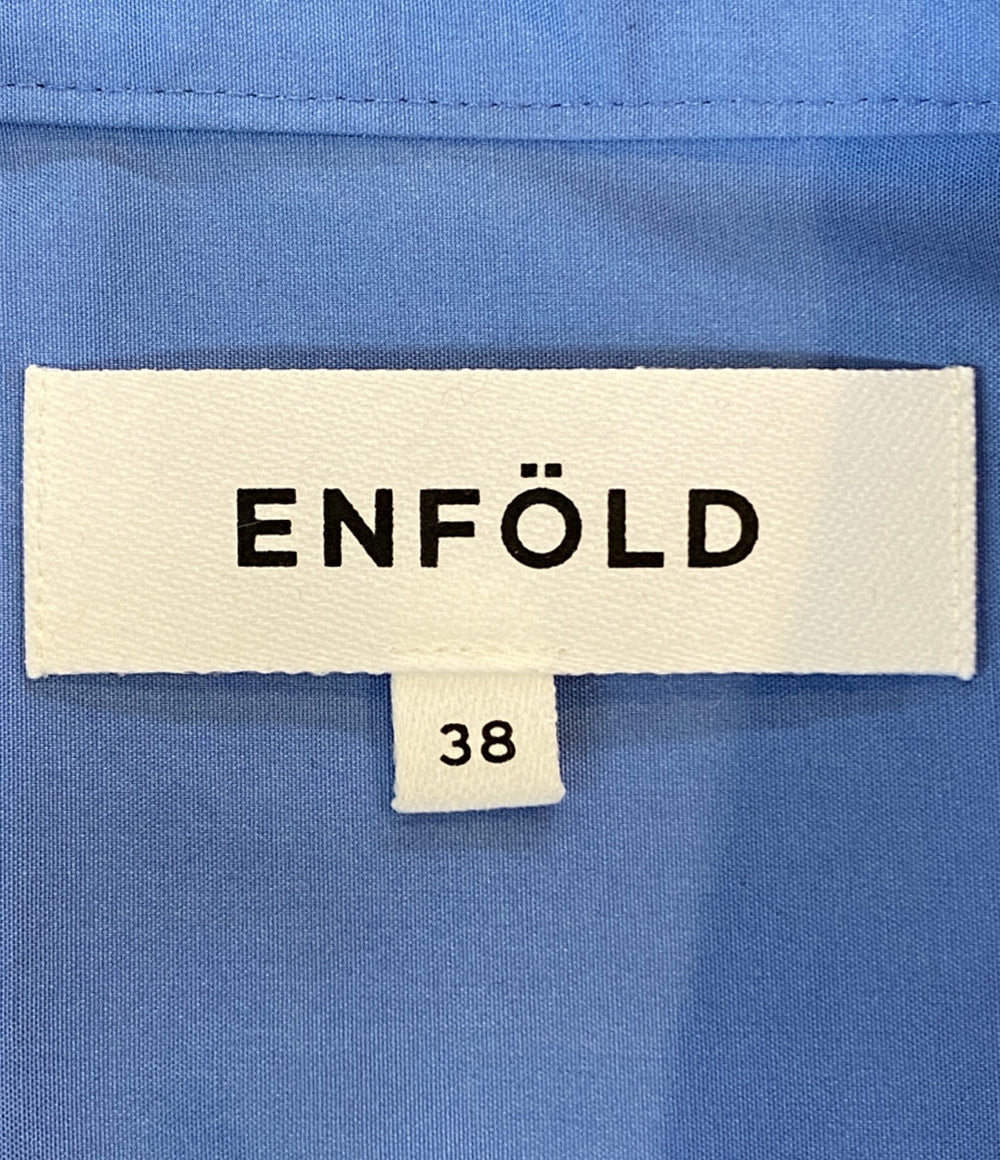 ENFOLD 長袖シャツ 300ES330-3240 レディース SIZE 38 エンフォルド