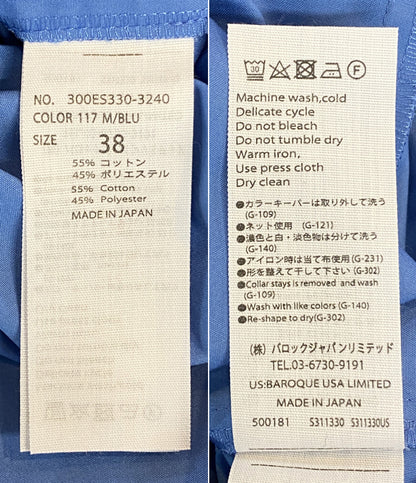 ENFOLD 長袖シャツ 300ES330-3240 レディース SIZE 38 エンフォルド