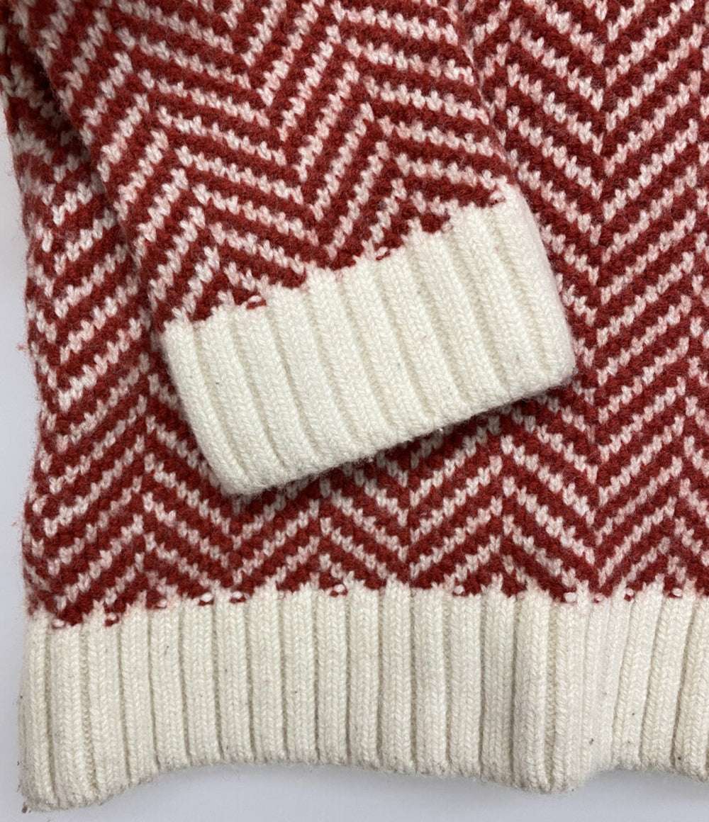 KAIKI カイキ カーディガン レッド ベージュ KA222KB001 レディース SIZE -