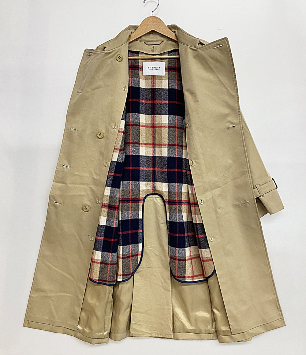 リバーシブル　MACKINTOSH PHILOSOPHY トレンチコート WEB&一部店舗限定】ソフトギャバジントレンチコート(コート