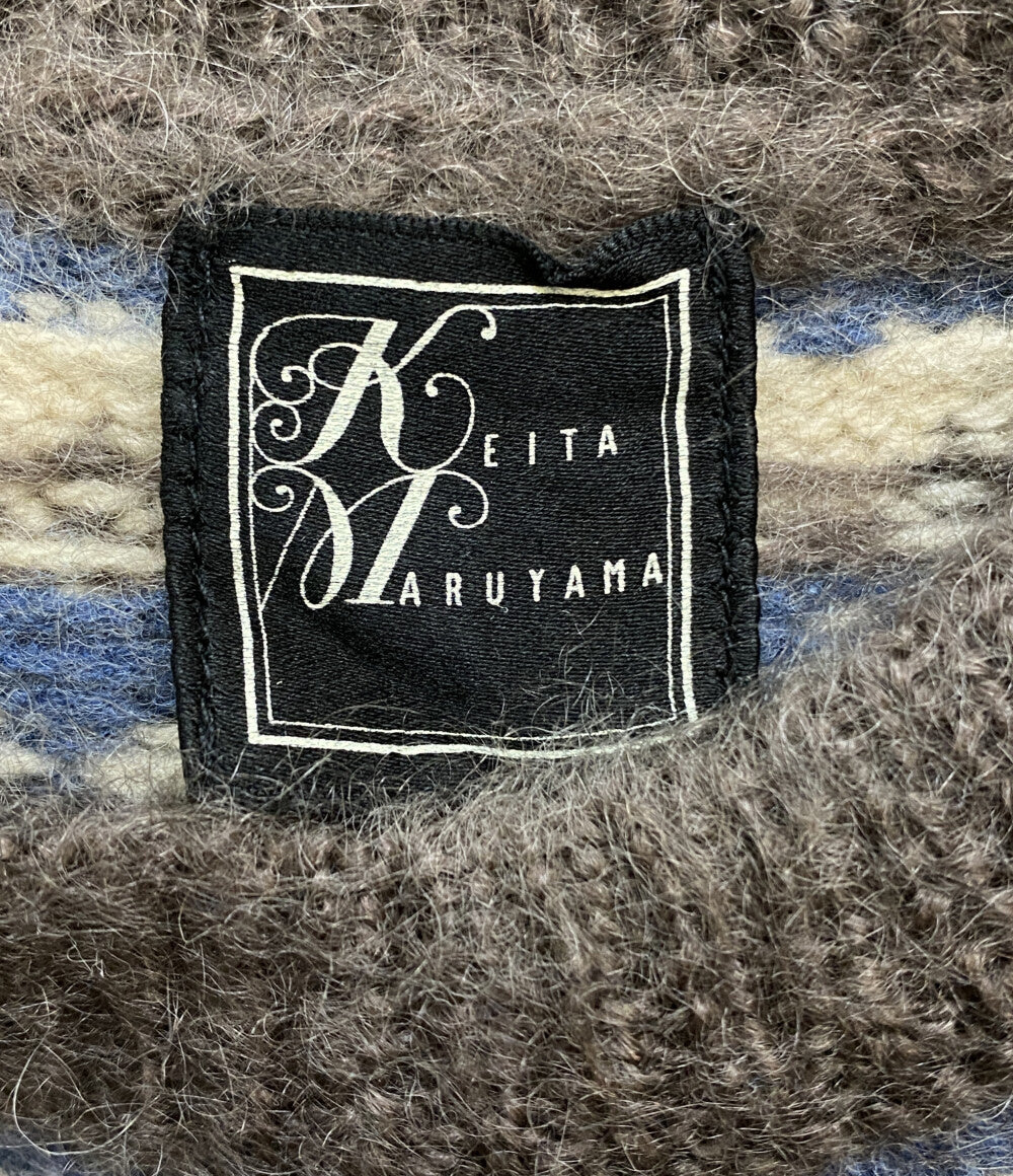 KEITA MARUYAMA ニットワンピース モヘヤ ノルディック レディース SIZE 1 ケイタマルヤマ