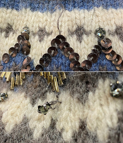 KEITA MARUYAMA ニットワンピース モヘヤ ノルディック レディース SIZE 1 ケイタマルヤマ