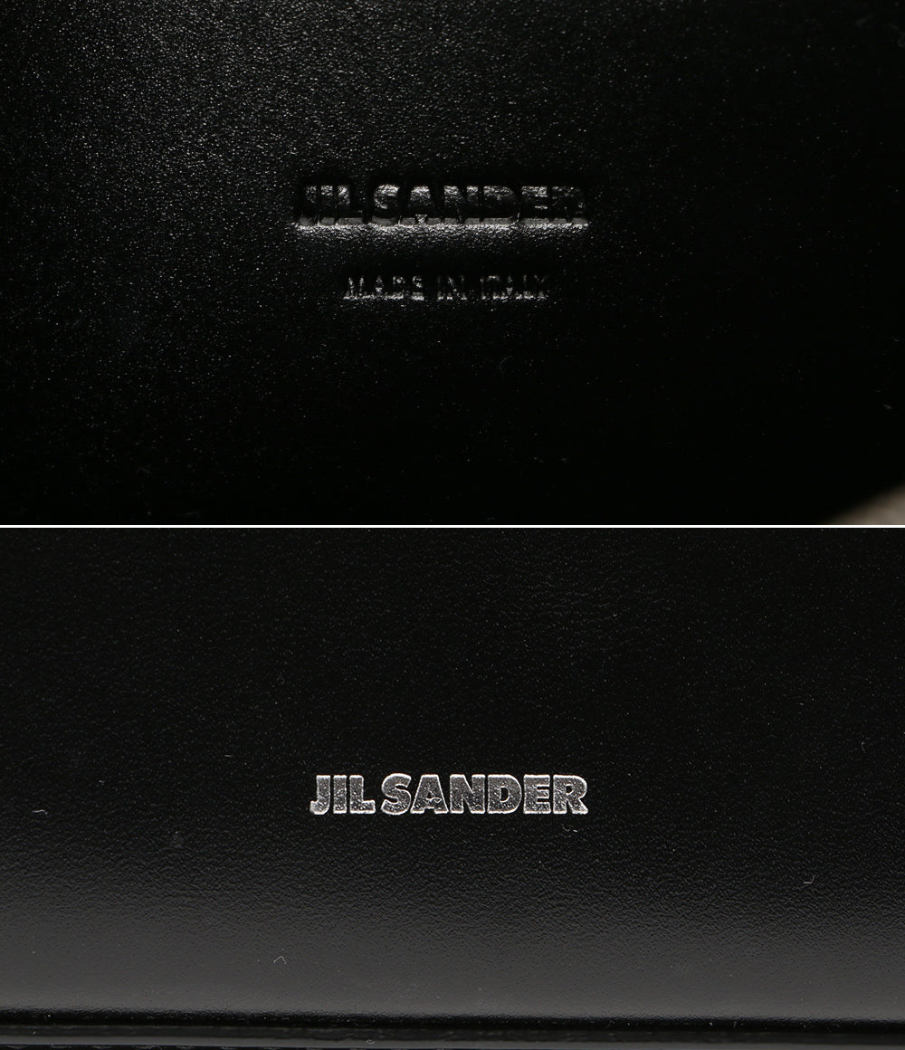 Jil sander セカンドバッグ ブラック ハーフムーン レディース ジルサンダー