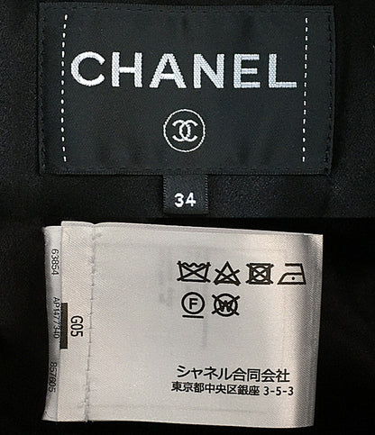 CHANEL ロングコート ココボタン P75846V67163 レディース SIZE 34 シャネル