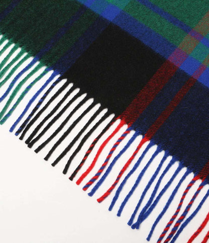 美品 Johnstons of Elgin ジョンストンズ オブ エルガン ストール マルチカラー チェック WA000056KU010300 レディース