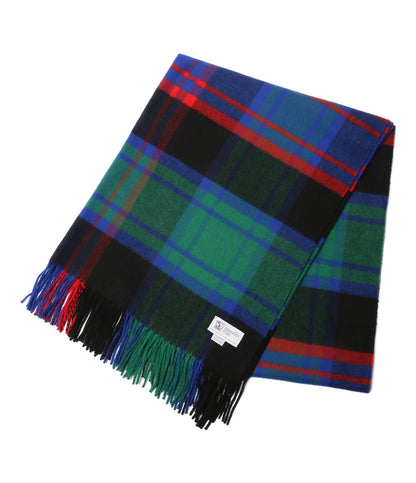 美品 Johnstons of Elgin ジョンストンズ オブ エルガン ストール マルチカラー チェック WA000056KU010300 レディース