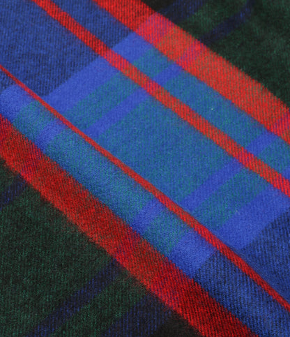 美品 Johnstons of Elgin ジョンストンズ オブ エルガン ストール マルチカラー チェック WA000056KU010300 レディース