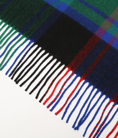 美品 Johnstons of Elgin ジョンストンズ オブ エルガン ストール マルチカラー チェック WA000056KU010300 レディース