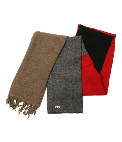 KHOKI コッキ マフラー Panel-Design Muffler 25AW 25fw-z-02 メンズ