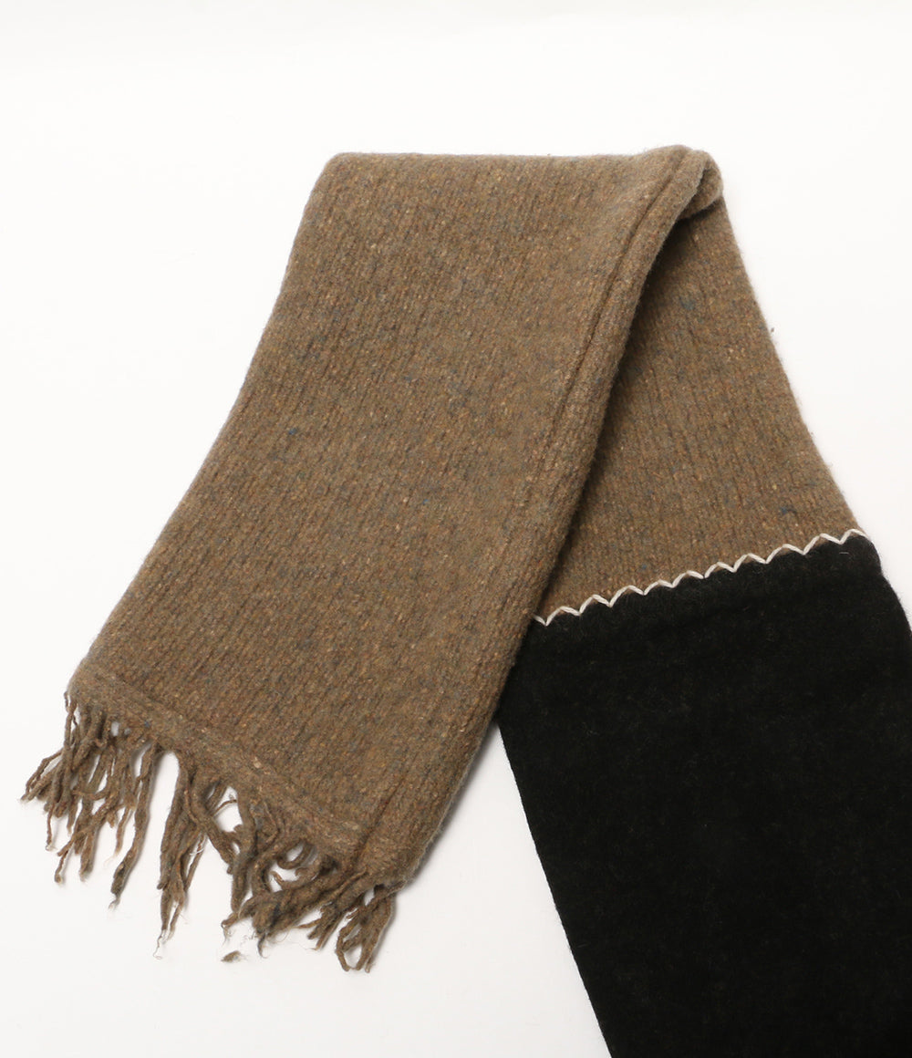 KHOKI コッキ マフラー Panel-Design Muffler 25AW 25fw-z-02 メンズ