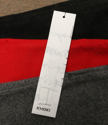 KHOKI コッキ マフラー Panel-Design Muffler 25AW 25fw-z-02 メンズ