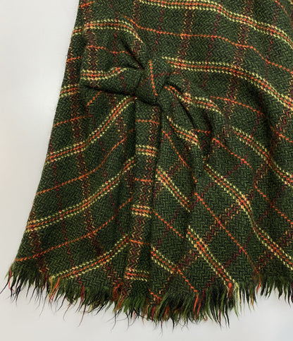 JUNYA WATANABE ウールスカート チェック JK-S051 レディース SIZE M ジュンヤワタナベ