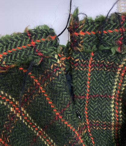 JUNYA WATANABE ウールスカート チェック JK-S051 レディース SIZE M ジュンヤワタナベ