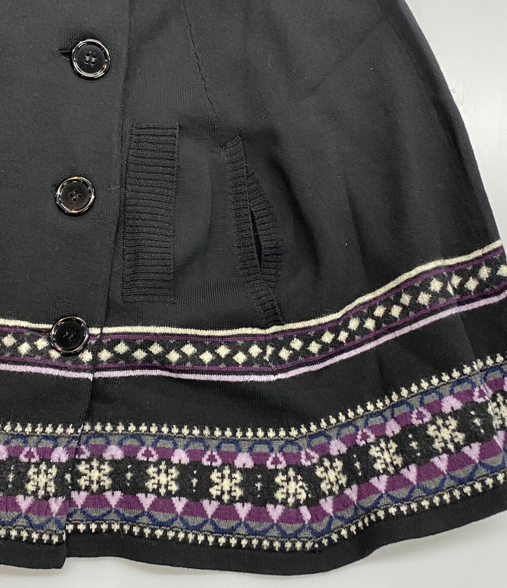 LIMI feu ポンチョ LJ-K35-133 ウール レディース SIZE S リミフゥ