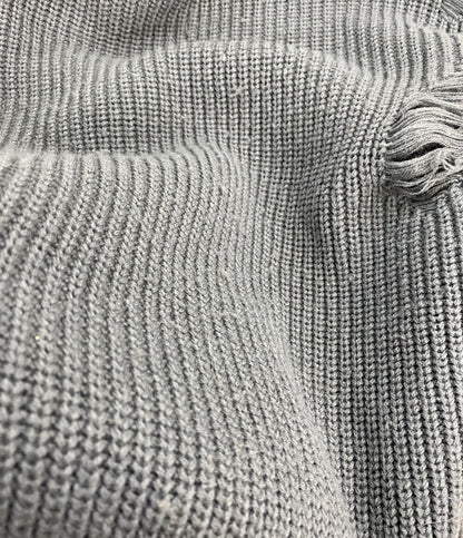 NEIGHBORHOOD ニット 202FUNH-KNM01 グレー アクリル メンズ SIZE 2 ネイバーフッド