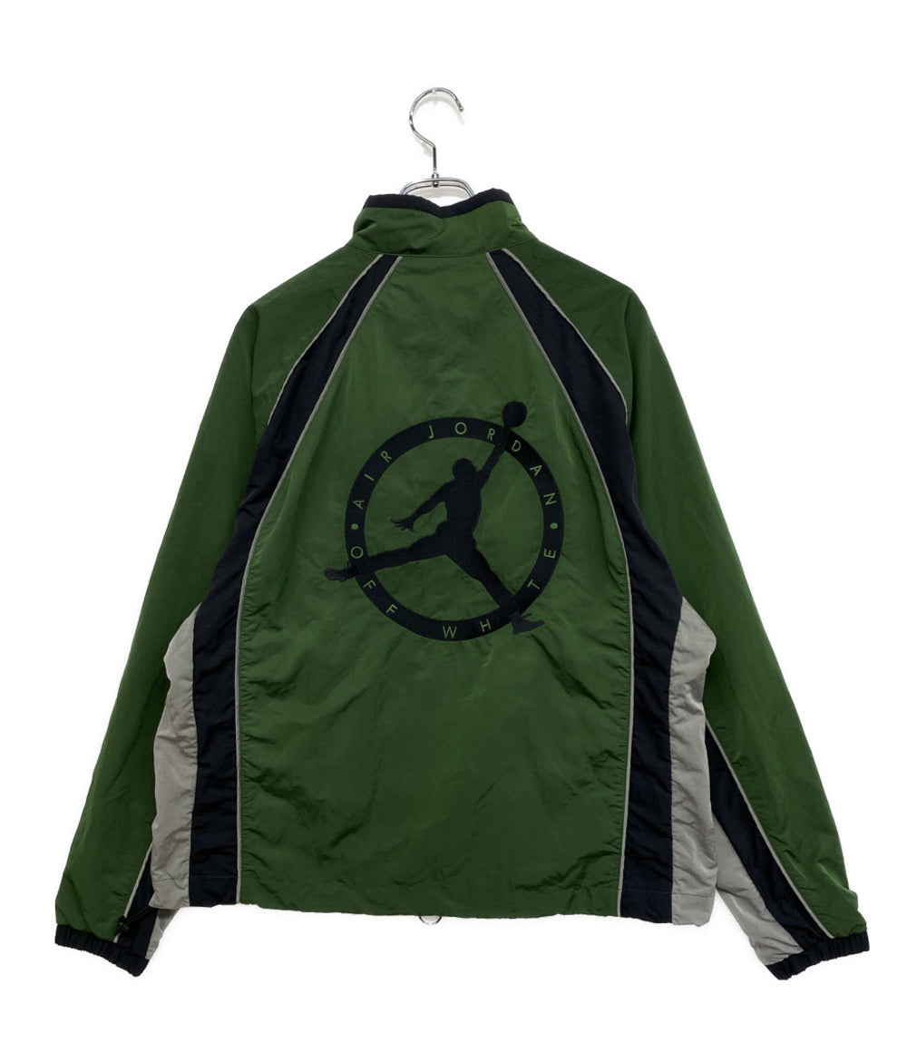 美品 Nike Jordan x Off-White ナイキエアジョーダン オフホワイト トラックジャケット メンズ SIZE L